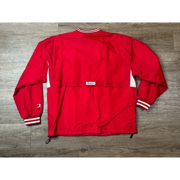 Vintage Boathouse Sports RV Red Devils Pullover Jacket Embroidered Logo Size M - Picture 3 of 5